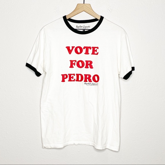 [Napoleon Dynamite] Vote for Pedro White T-Shirt - Picture 5 of 5